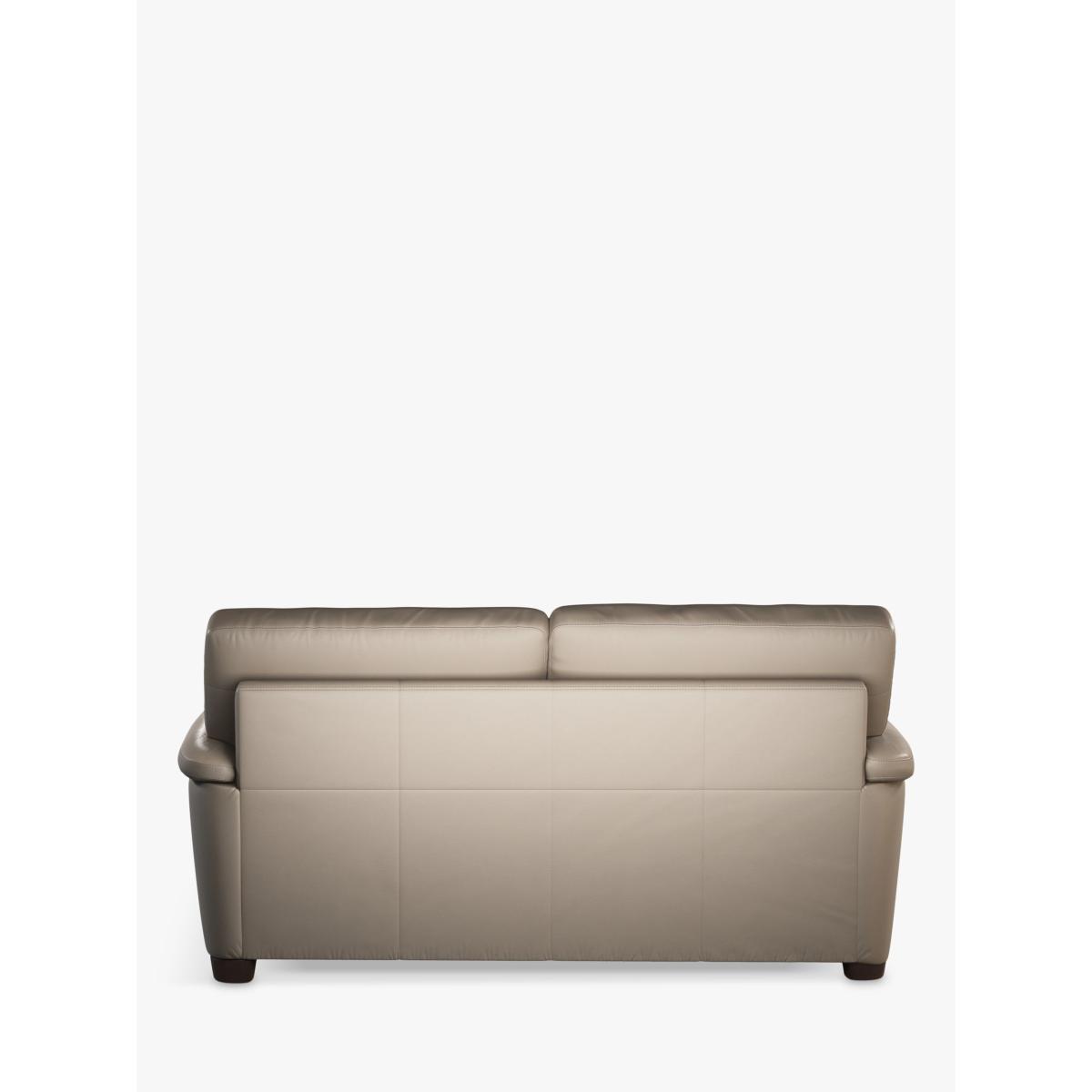 John Lewis & Partners Camden Medium 2 Seater Leather Sofa, Dark Leg – image 3