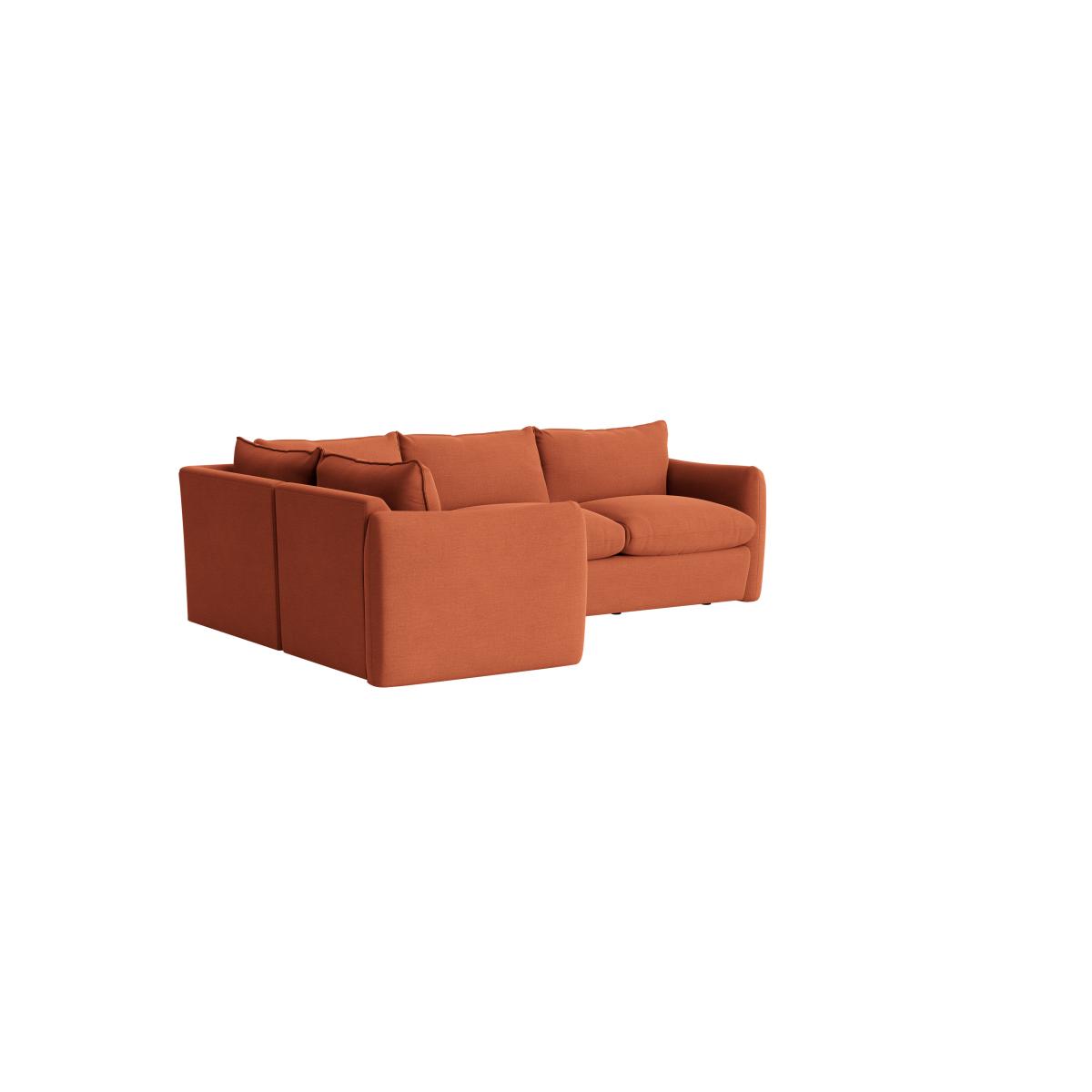 Pillow Nap Modular Corner Sofa Bed - Large Left Hand - Clever Linen - Marmalade – image 2