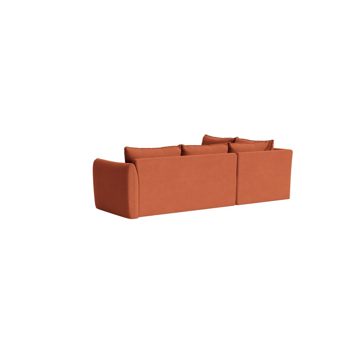 Pillow Nap Modular Corner Sofa Bed - Large Left Hand - Clever Linen - Marmalade – image 5