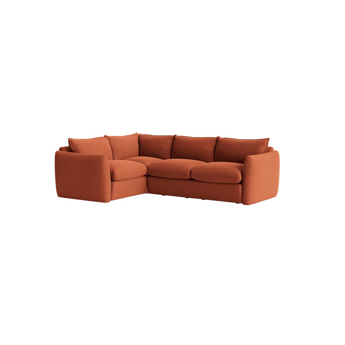Pillow Nap Modular Corner Sofa Bed - Large Left Hand - Clever Linen - Marmalade – image 6