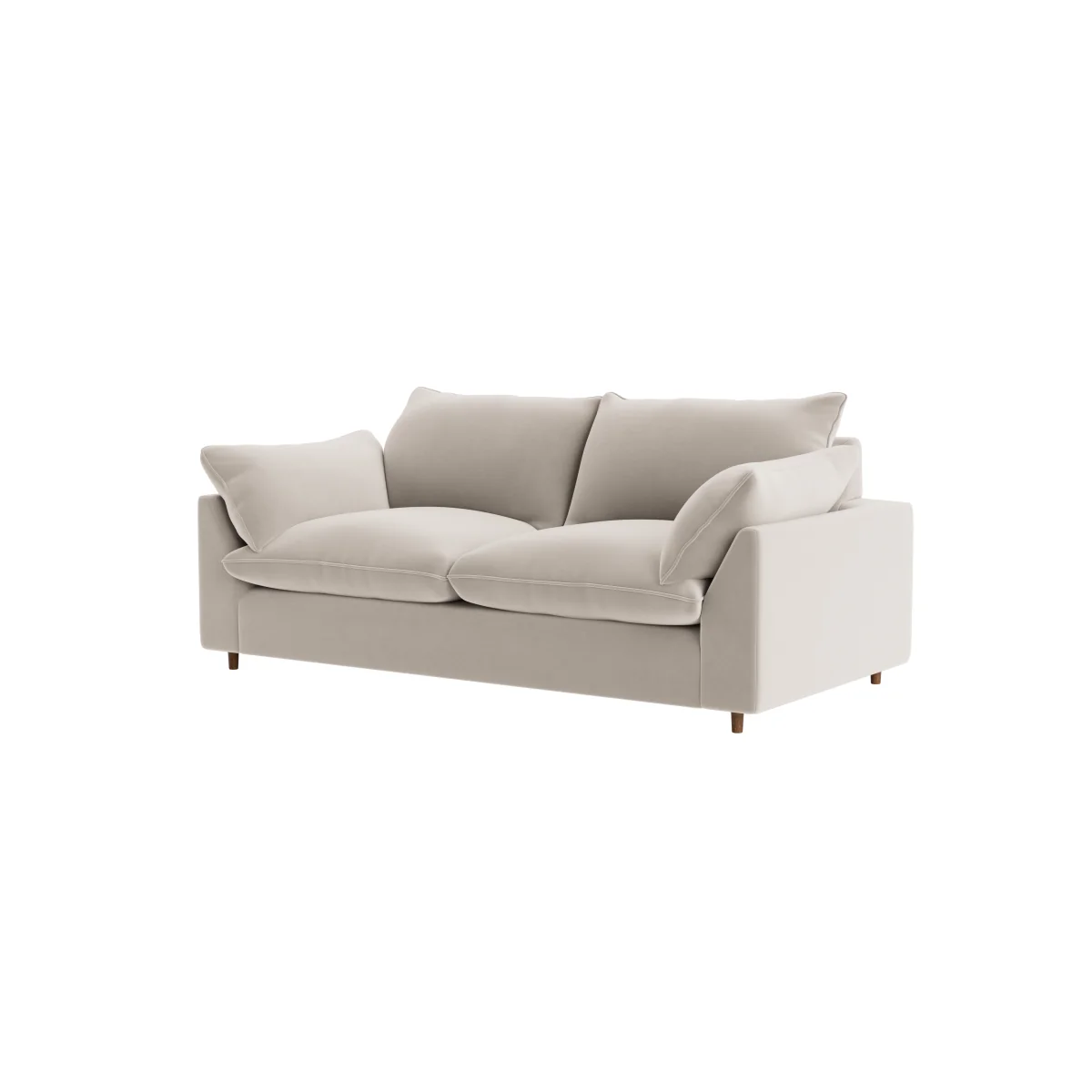 Slow Riser Sofa Bed, Medium (Warm Dough Clever Velvet) – image 6