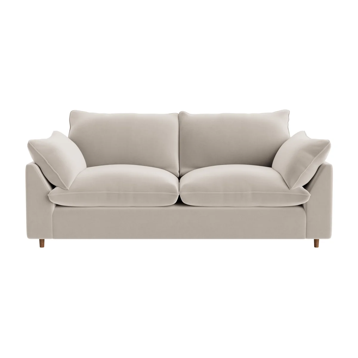 Slow Riser Sofa Bed, Medium (Warm Dough Clever Velvet) – image 1
