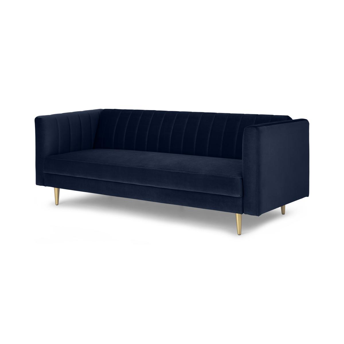 Amicie Sofa Bed, Monarch Blue Velvet – image 3