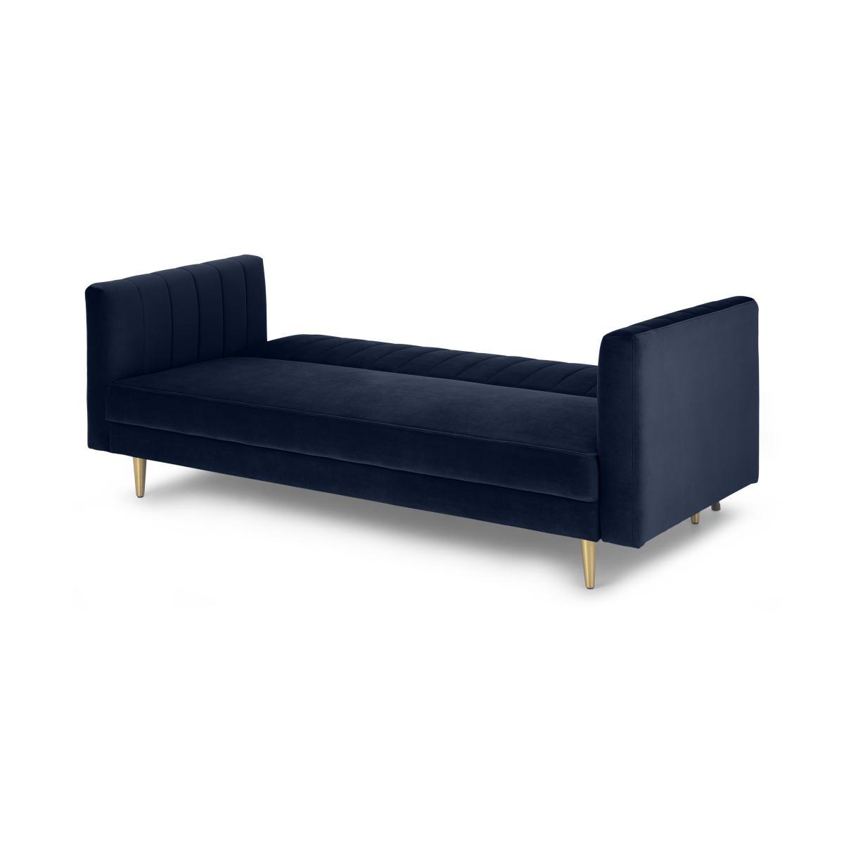 Amicie Sofa Bed, Monarch Blue Velvet – image 6