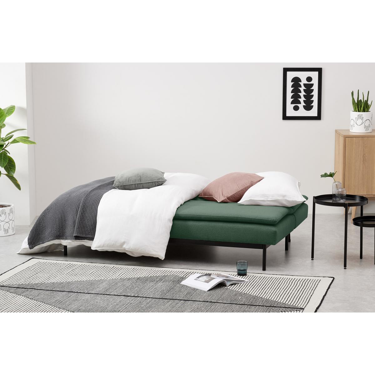 Stefan Click Clack Sofa Bed, Alpine Green – image 8
