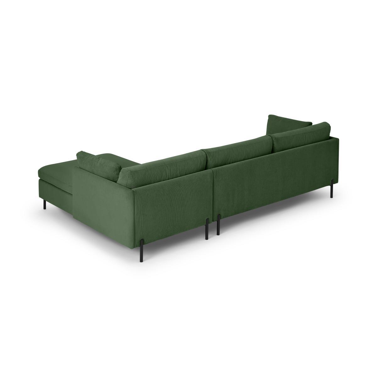 Zarina Right Hand Facing Chaise End Corner Sofa Bed, Meadow Corduroy Velvet – image 9