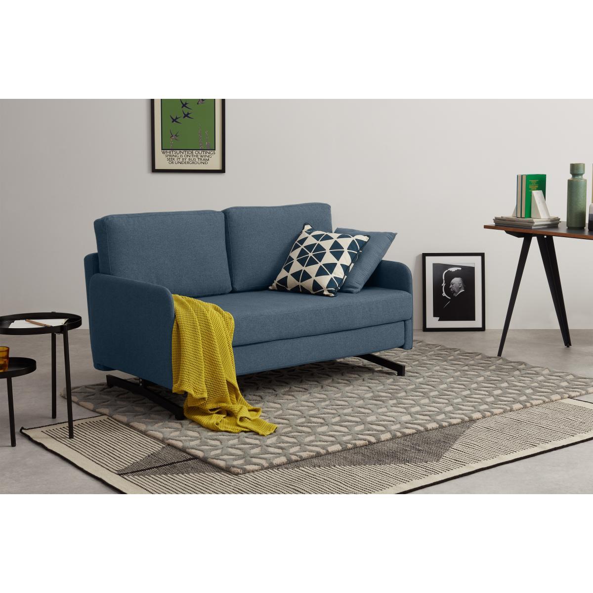 Motti Sofa Bed, Denim Blue Fabric – image 4