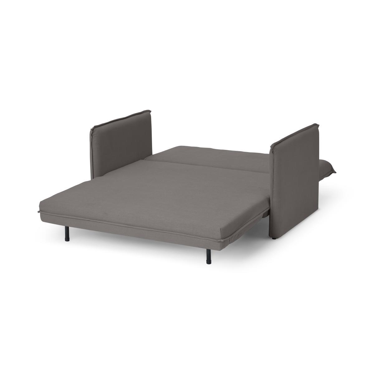 Medina Small Sofa Bed, Metropolis Grey Weave – image 9