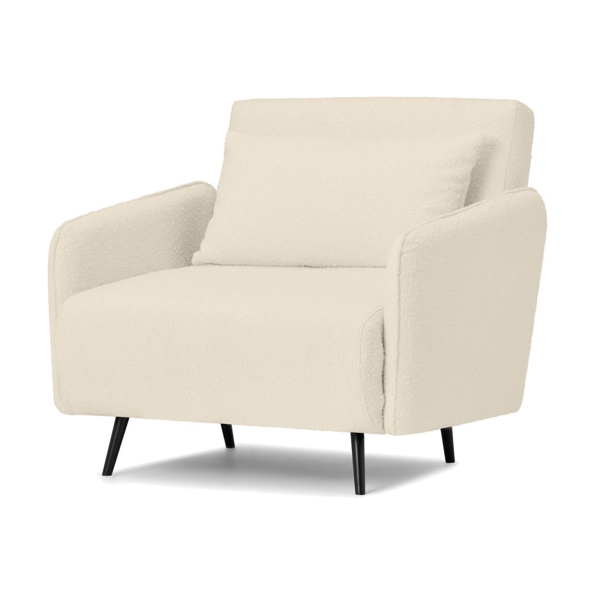 Hettie Single Click Clack Sofa Bed, Whitewash Boucle – image 1