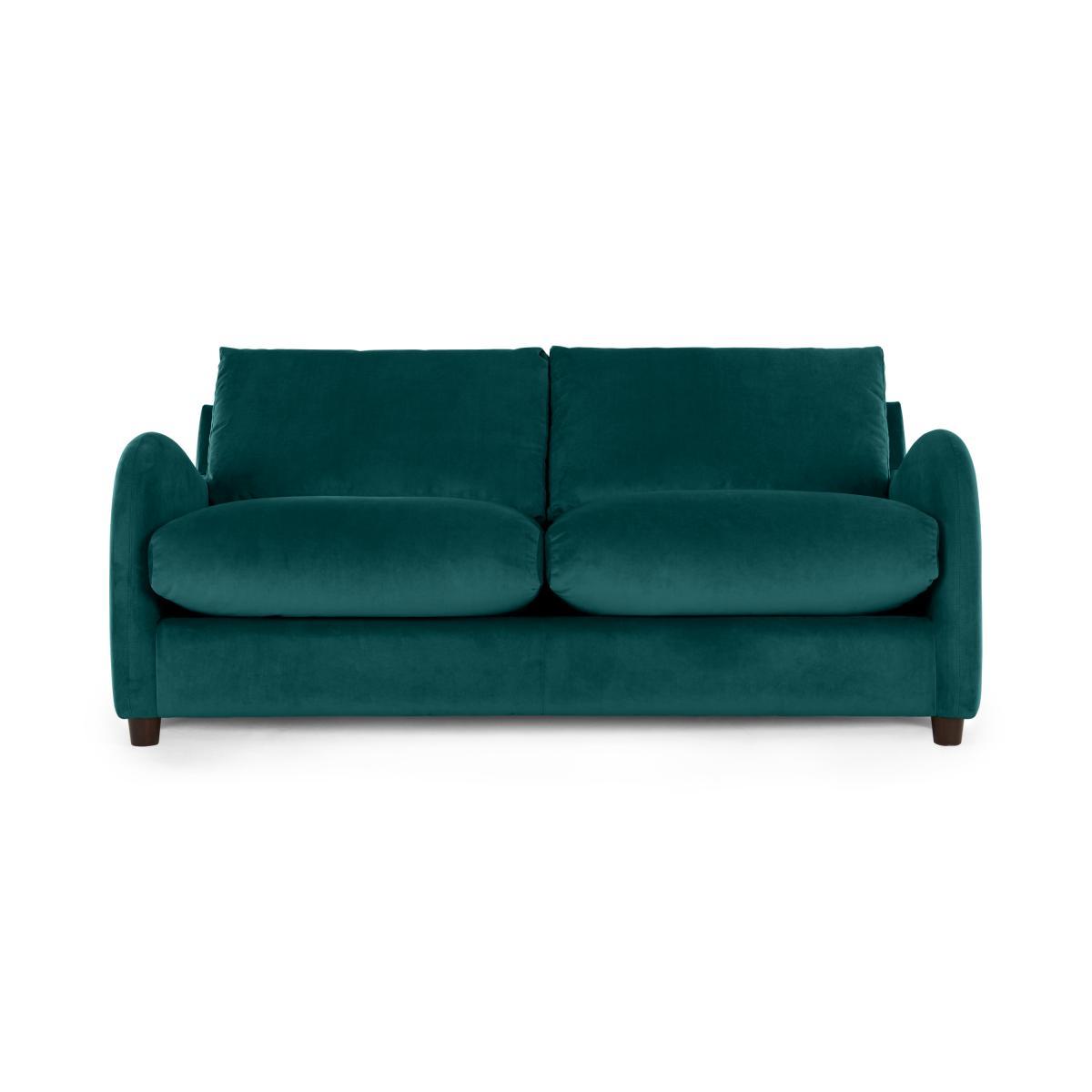 Sofia 2 Seater Sofabed, Plush Mallard Velvet – image 2