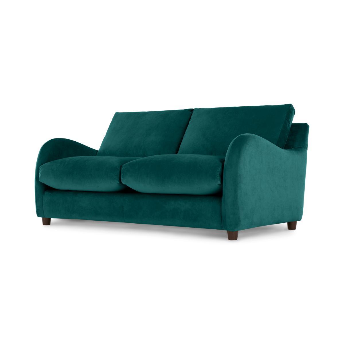 Sofia 2 Seater Sofabed, Plush Mallard Velvet – image 3