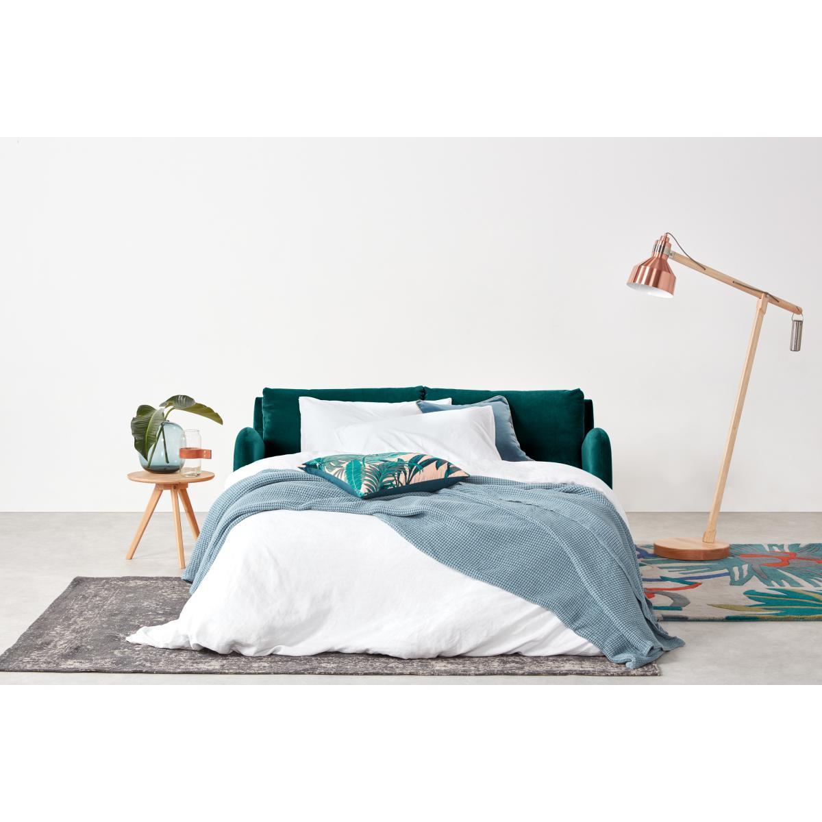 Sofia 2 Seater Sofabed, Plush Mallard Velvet – image 8
