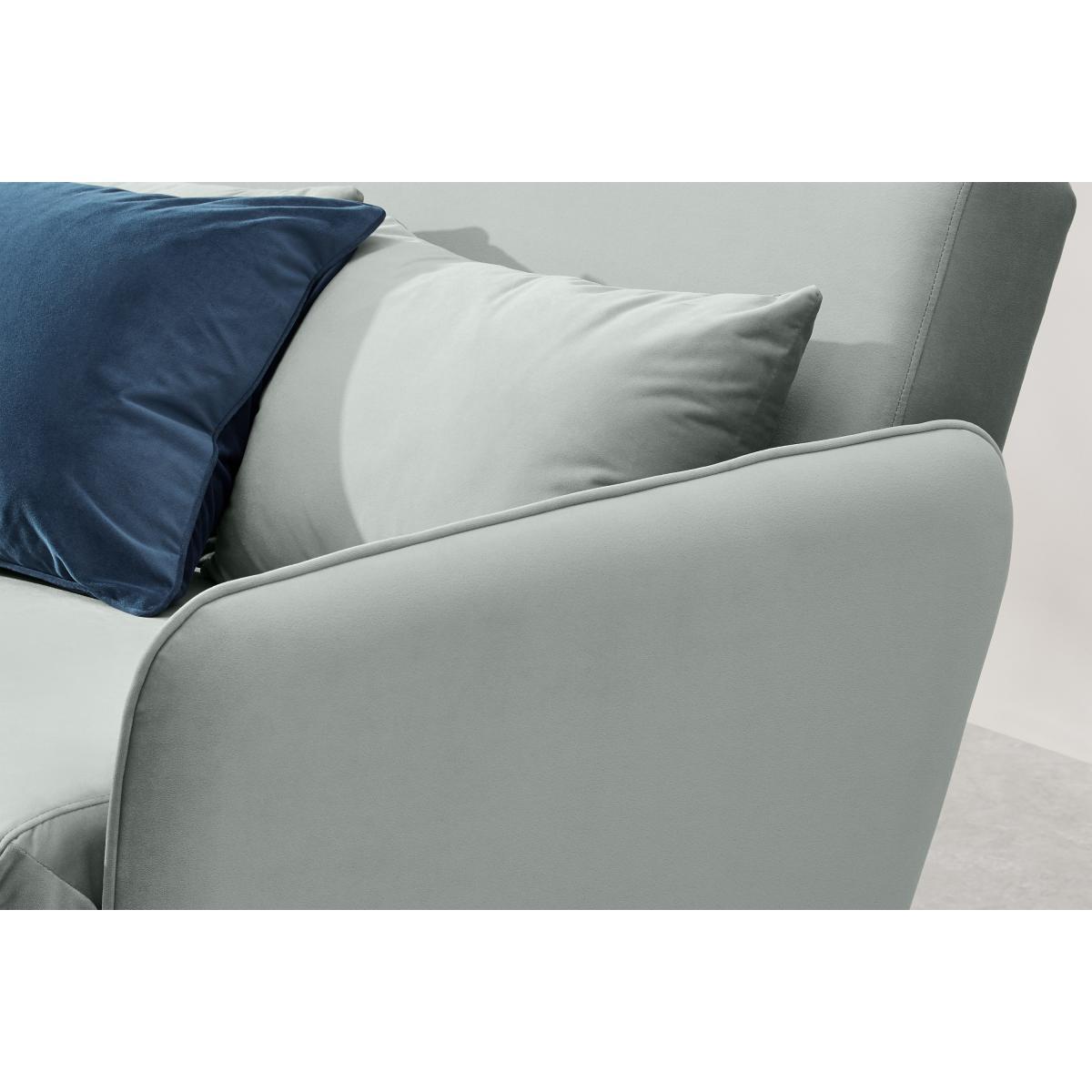Hettie Small Sofa Bed, Ice Blue Velvet – image 7