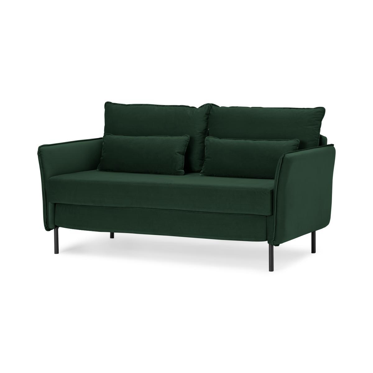 Purcell Sofa Bed, Moss Green Velvet – image 3
