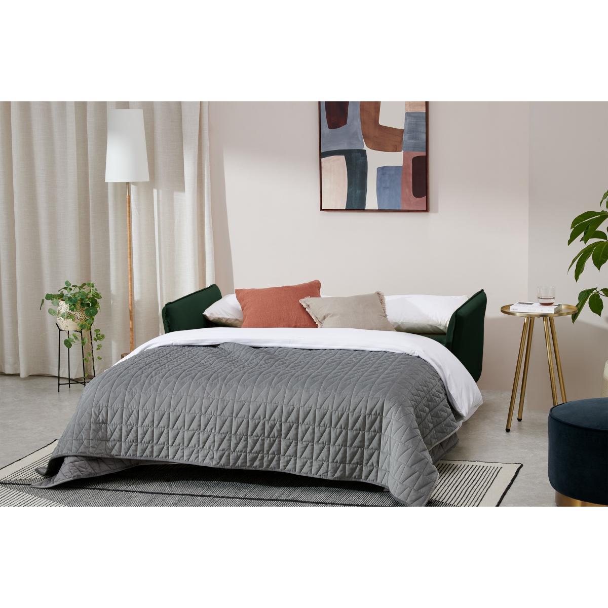 Purcell Sofa Bed, Moss Green Velvet – image 5