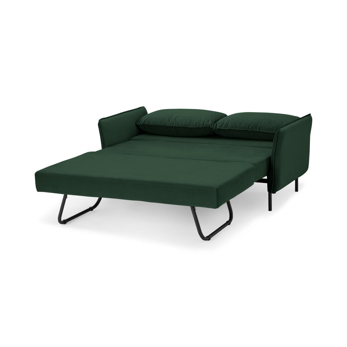 Purcell Sofa Bed, Moss Green Velvet – image 9