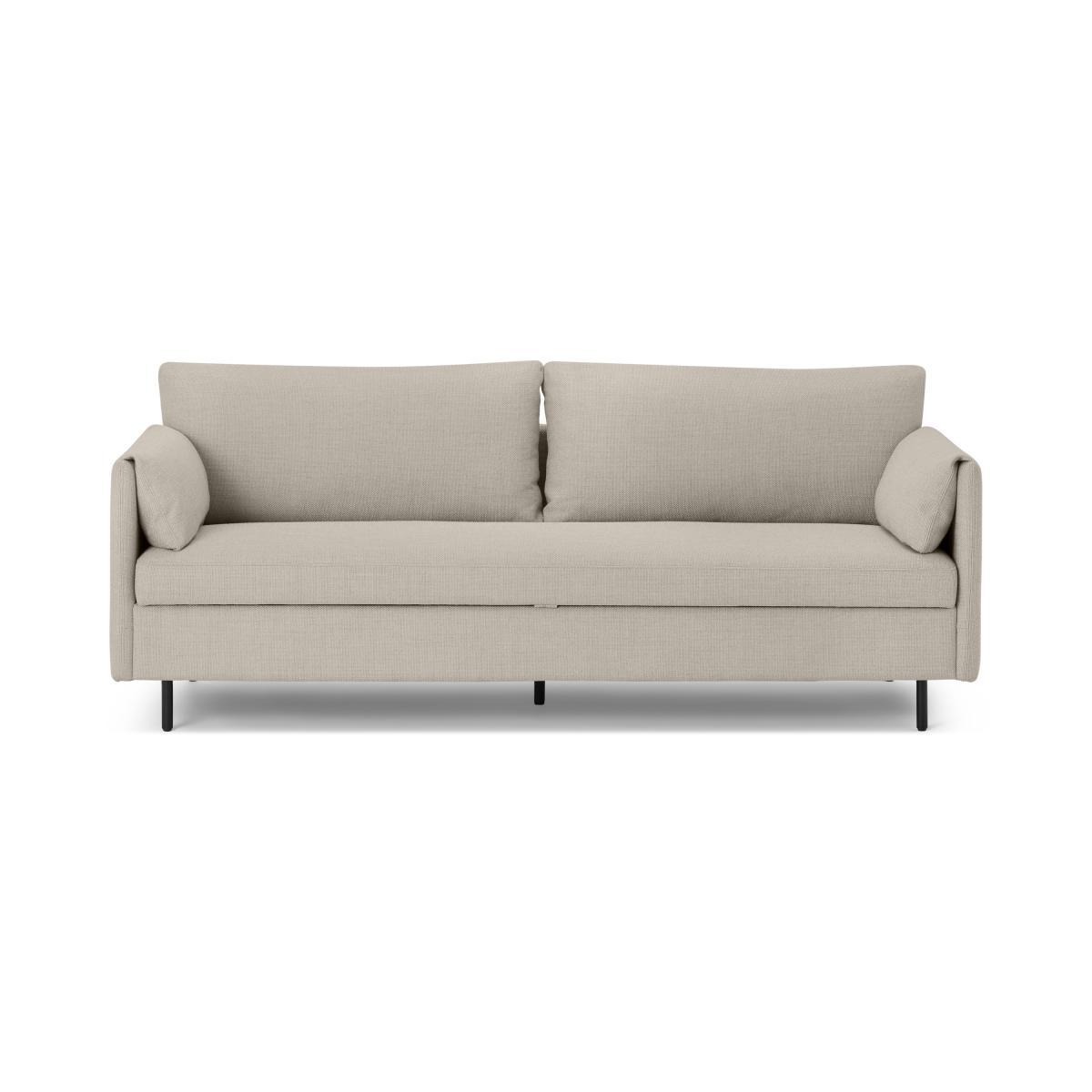 Hitomi Platform Sofa Bed, Oat Weave – image 2