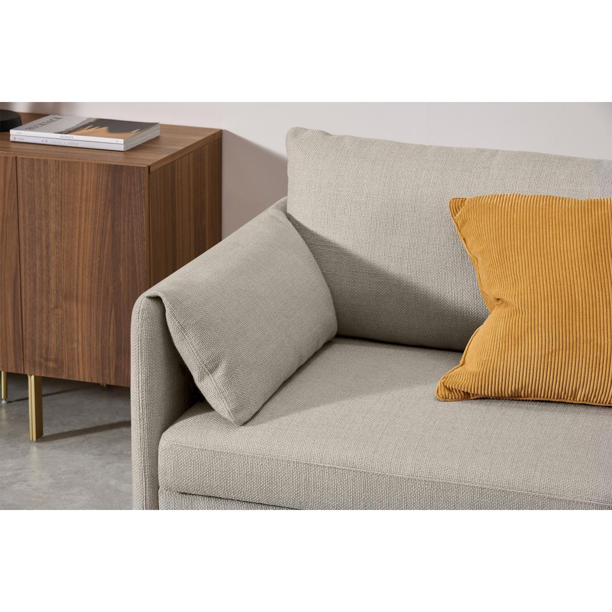 Hitomi Platform Sofa Bed, Oat Weave – image 7