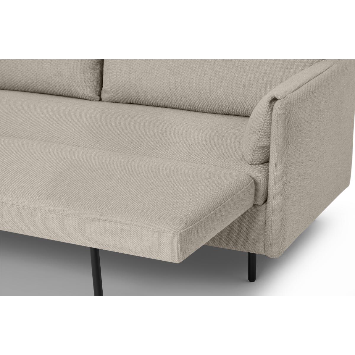 Hitomi Platform Sofa Bed, Oat Weave – image 9