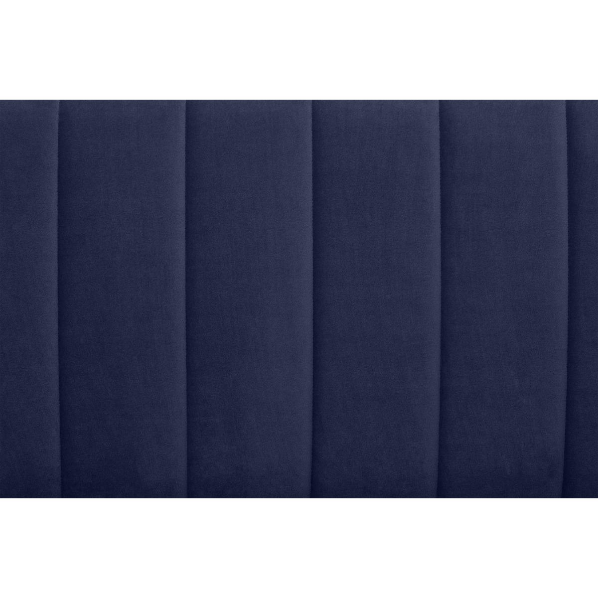 Amicie Left Hand Facing Chaise End Click Clack Sofa Bed, Royal Blue Velvet – image 10