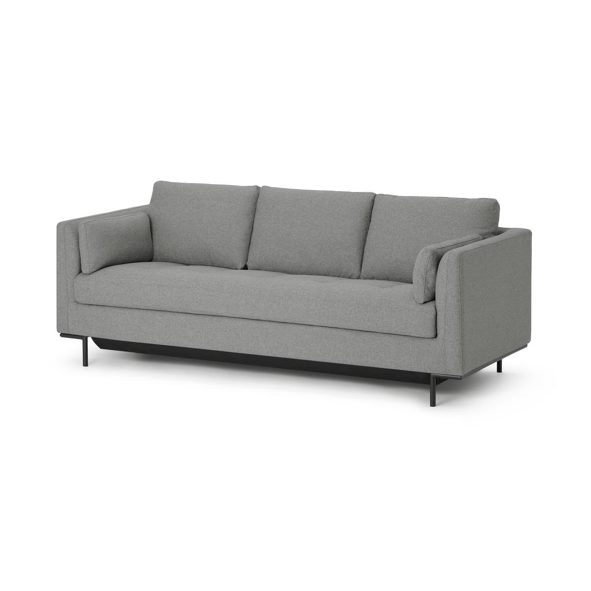 Harlow 3 Seater Sofa Bed, Mountain Grey – image 3