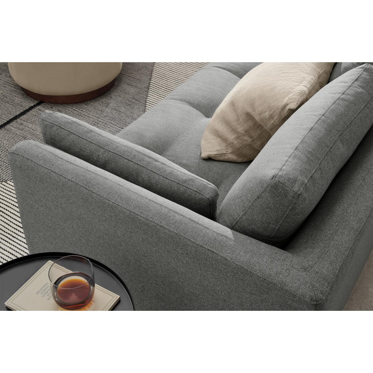Harlow 3 Seater Sofa Bed, Mountain Grey – image 7