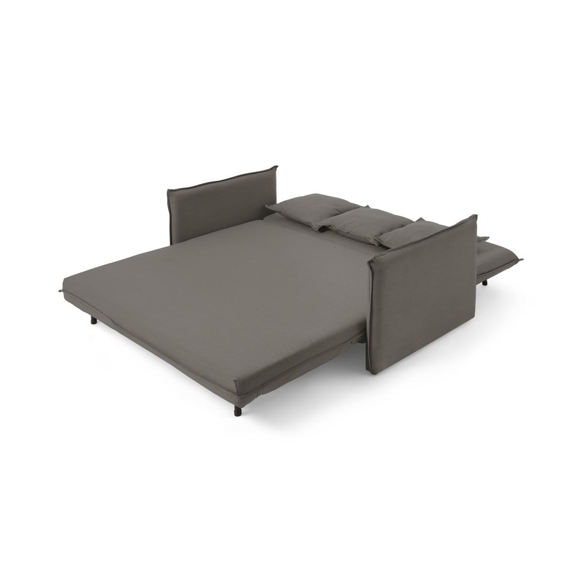 Medina Large Double Sofa Bed, Metropolis Grey Weave – image 9
