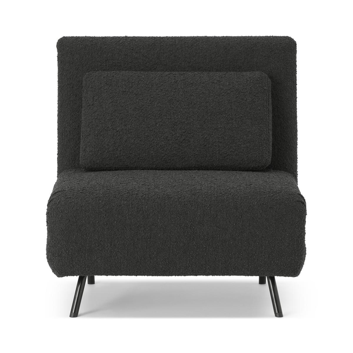 Kahlo Single Sofa Bed, Anthracite Boucle – image 2