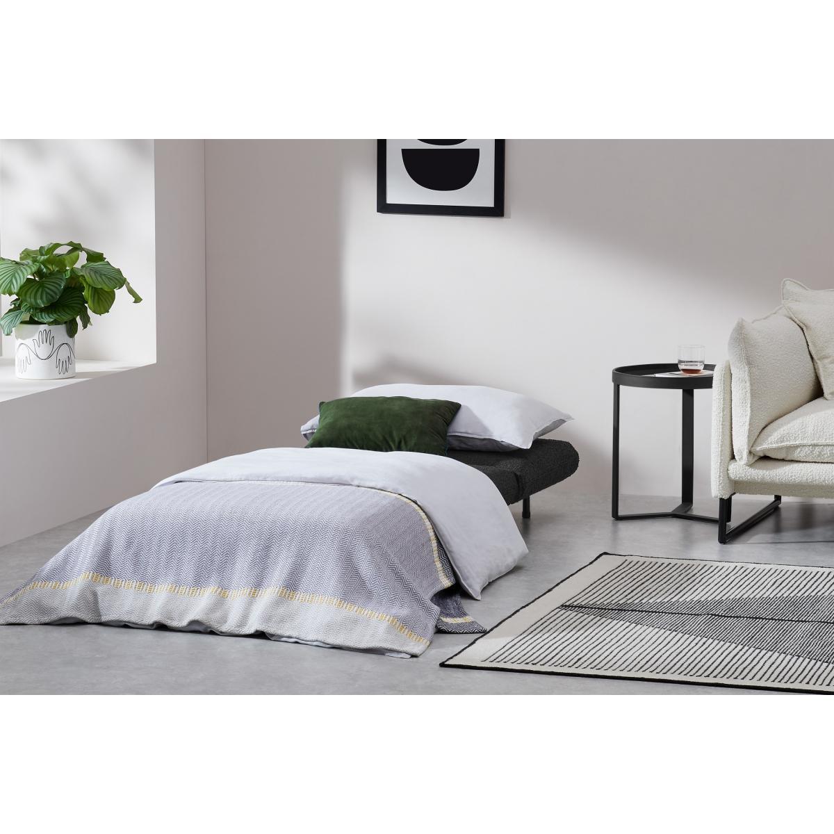 Kahlo Single Sofa Bed, Anthracite Boucle – image 5
