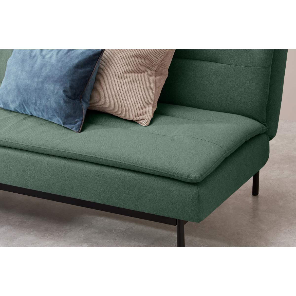 Stefan Chaise End Click Clack Sofa Bed, Alpine Green – image 5