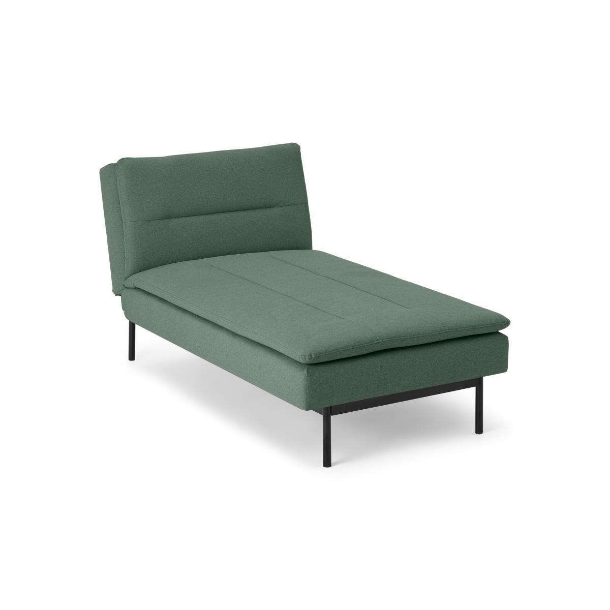 Stefan Chaise End Click Clack Sofa Bed, Alpine Green – image 7