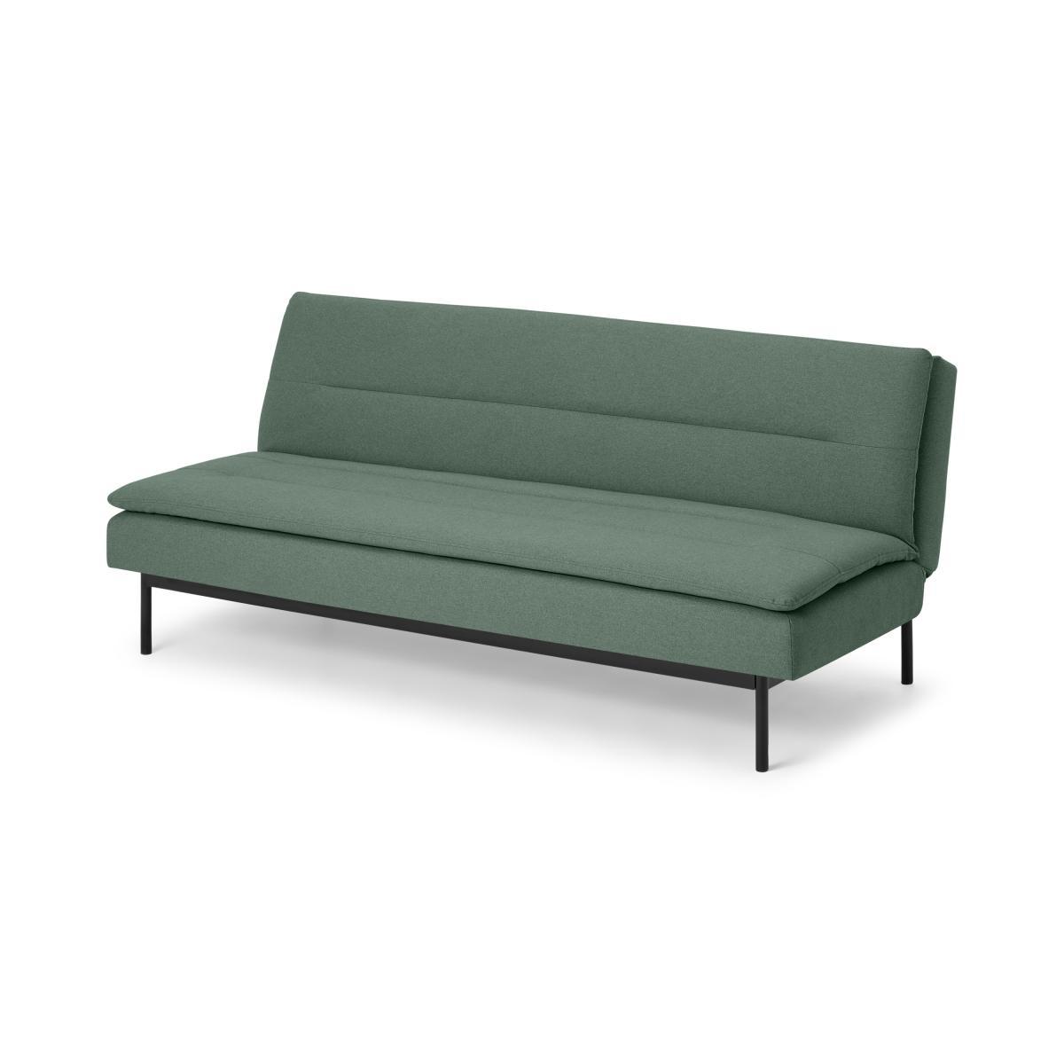 Stefan Chaise End Click Clack Sofa Bed, Alpine Green – image 8
