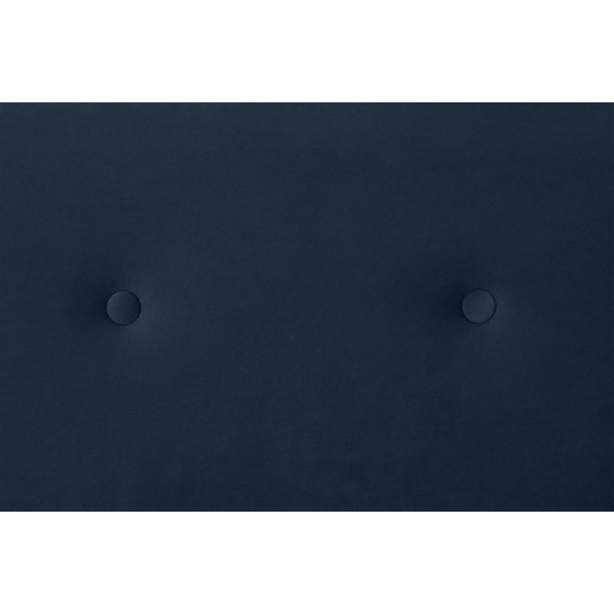 Elvi Click Clack Sofa Bed, Sapphire Blue Velvet – image 9