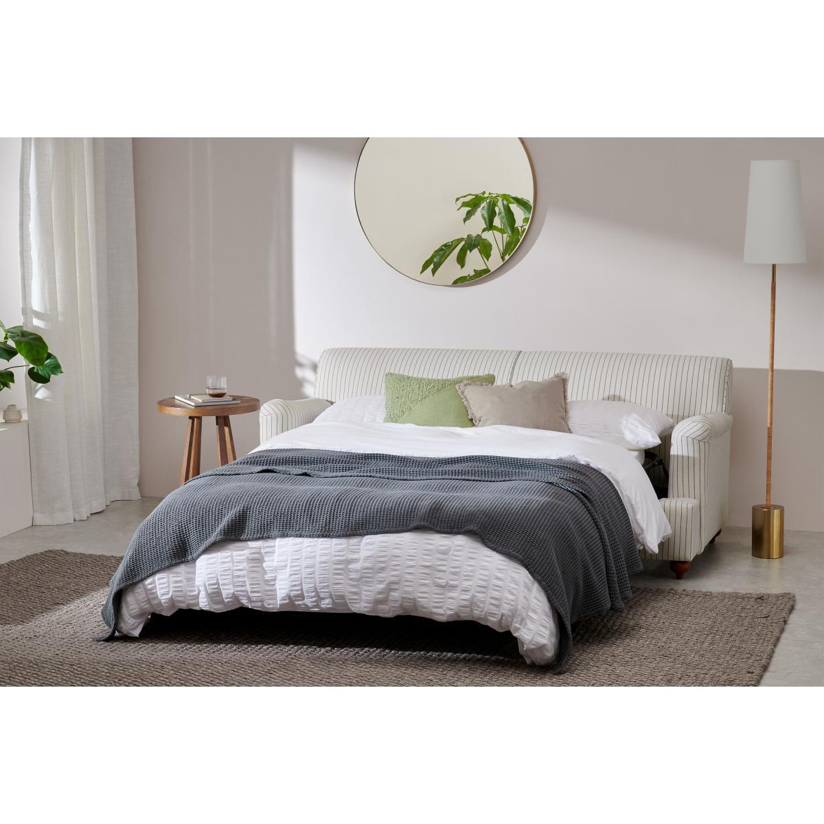 Orson Sofa Bed, Off-White Striped Recycled Safi – image 5
