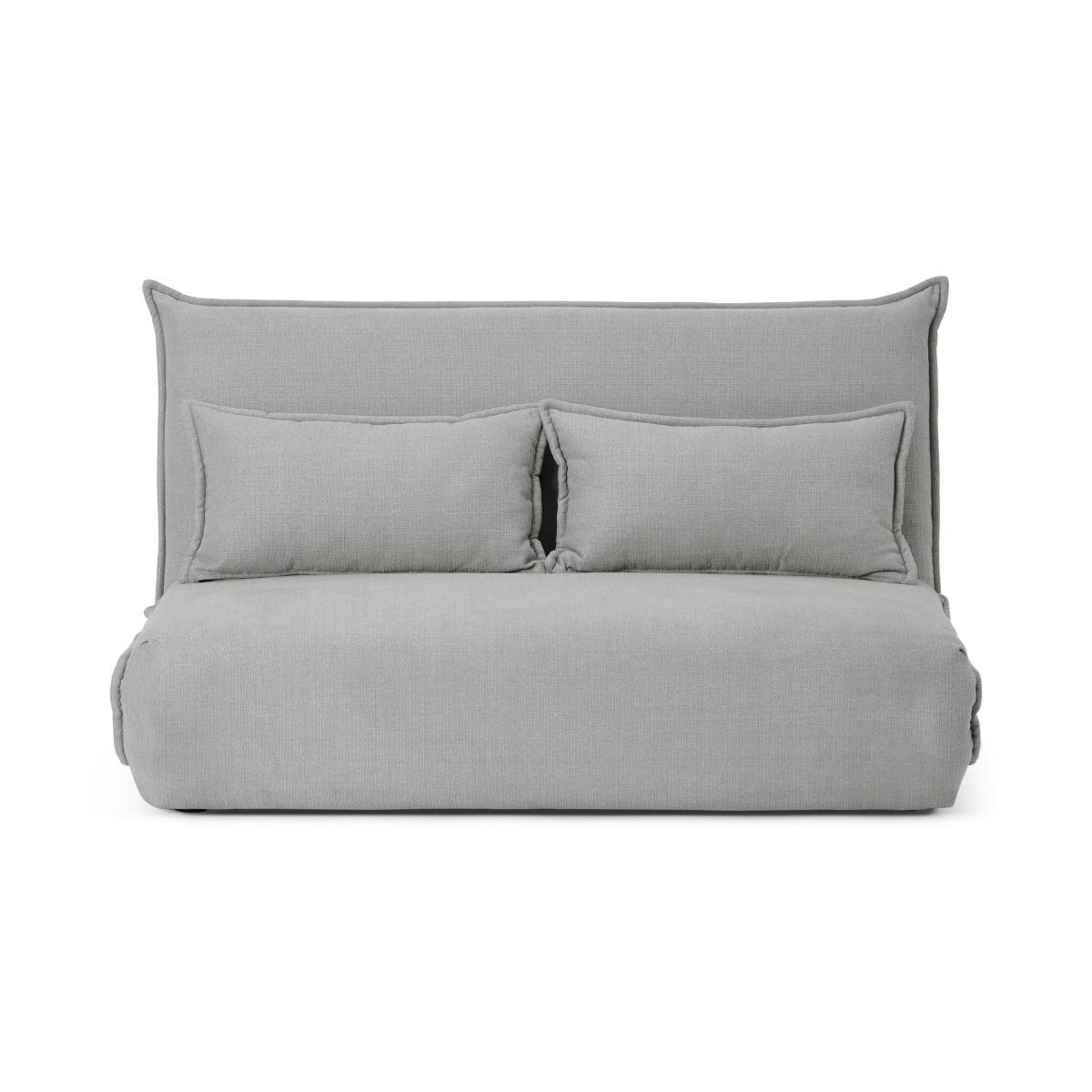Bria Click Clack Fold Out Double Sofa Bed, Glacier Grey Weave – image 2