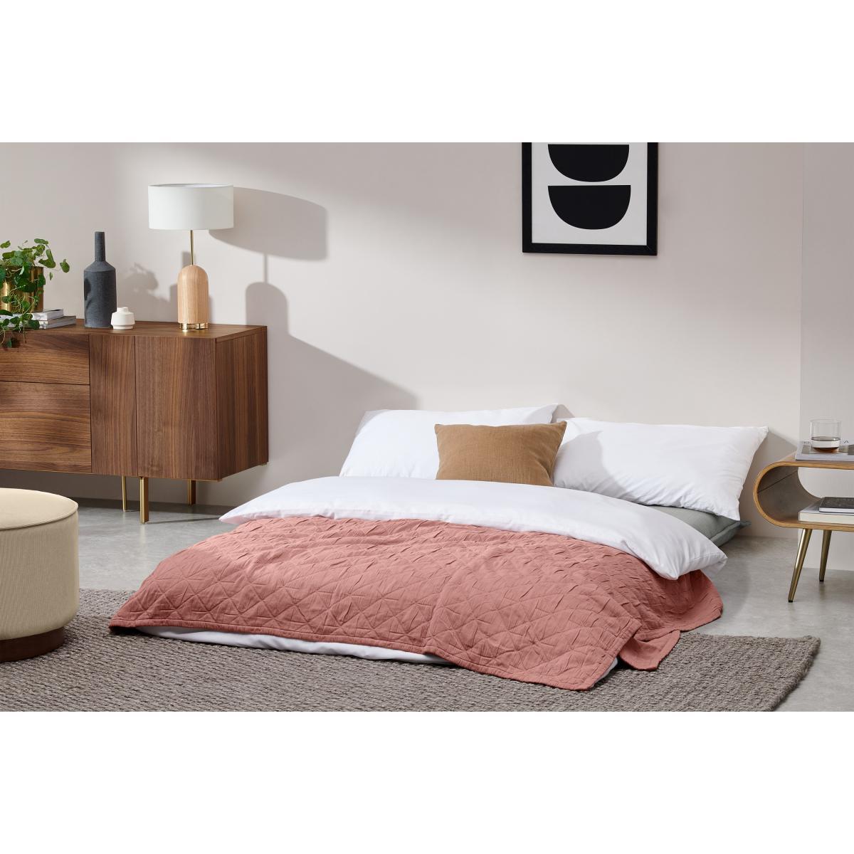Bria Click Clack Fold Out Double Sofa Bed, Glacier Grey Weave – image 5