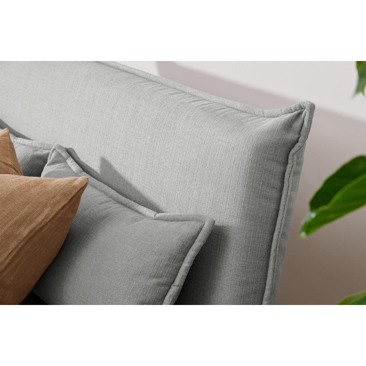 Bria Click Clack Fold Out Double Sofa Bed, Glacier Grey Weave – image 7