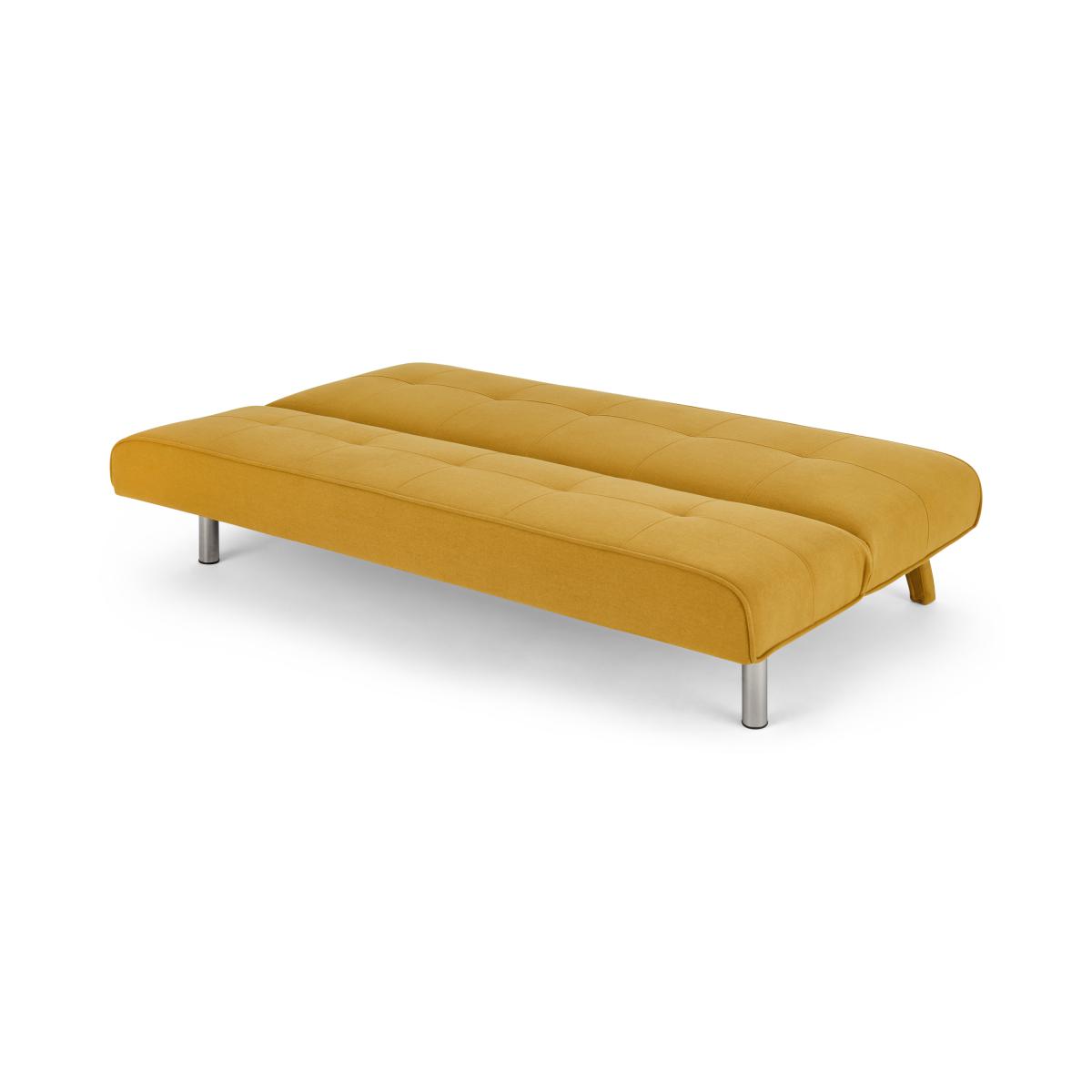 Yoko Click Clack Sofa Bed, Butter Yellow Fabric – image 14