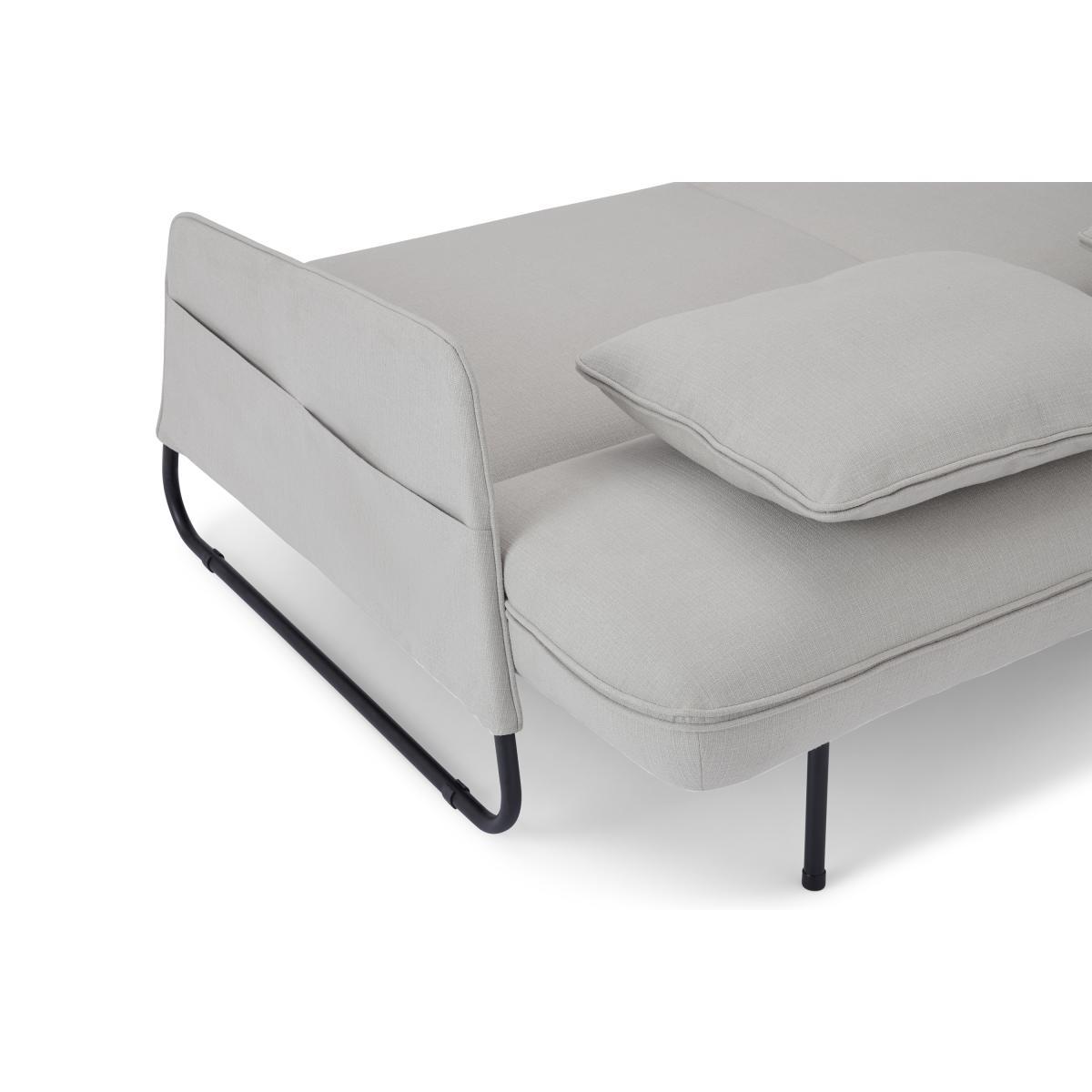 Emil Click Clack Sofa Bed, Biscotti Weave – image 9