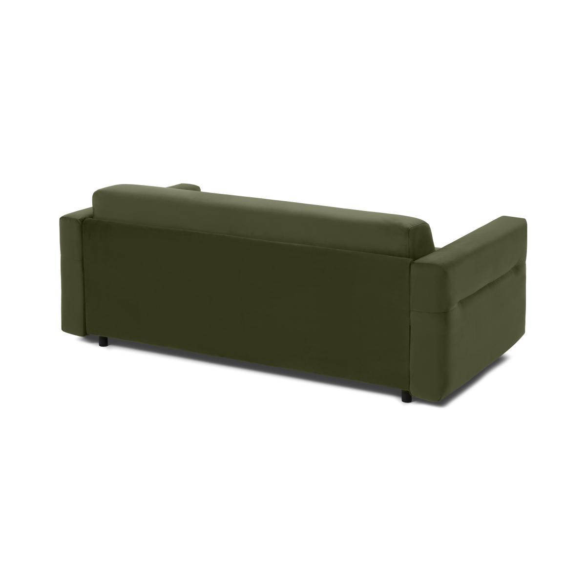 Selia 3 Seater Sofa Bed with Pocket Sprung Mattress, Highland Green Velvet – image 8