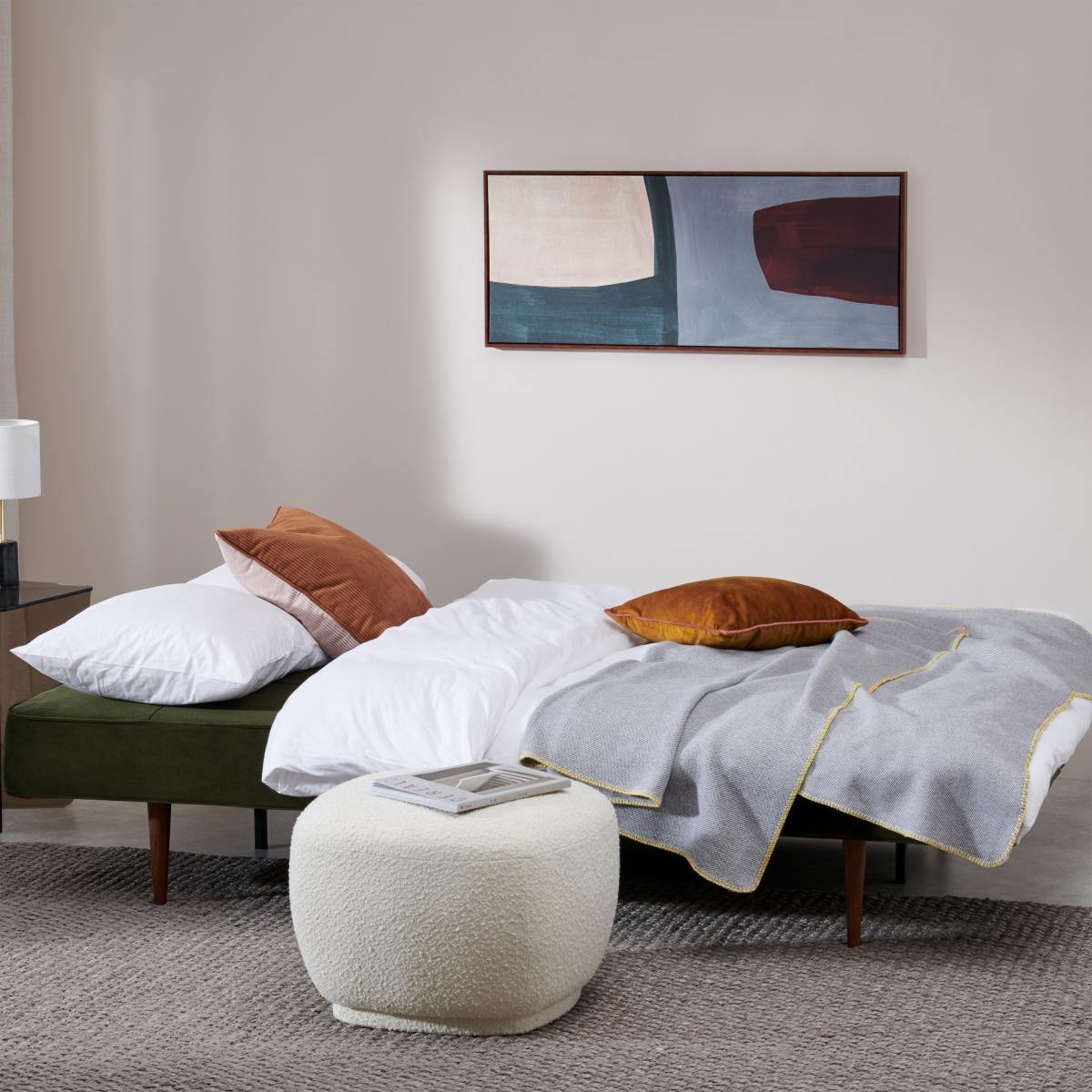 Marin Pocket Sprung Platform Sofa Bed, Highland Green Velvet – image 4