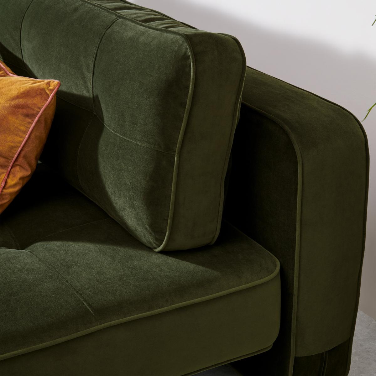 Marin Pocket Sprung Platform Sofa Bed, Highland Green Velvet – image 5