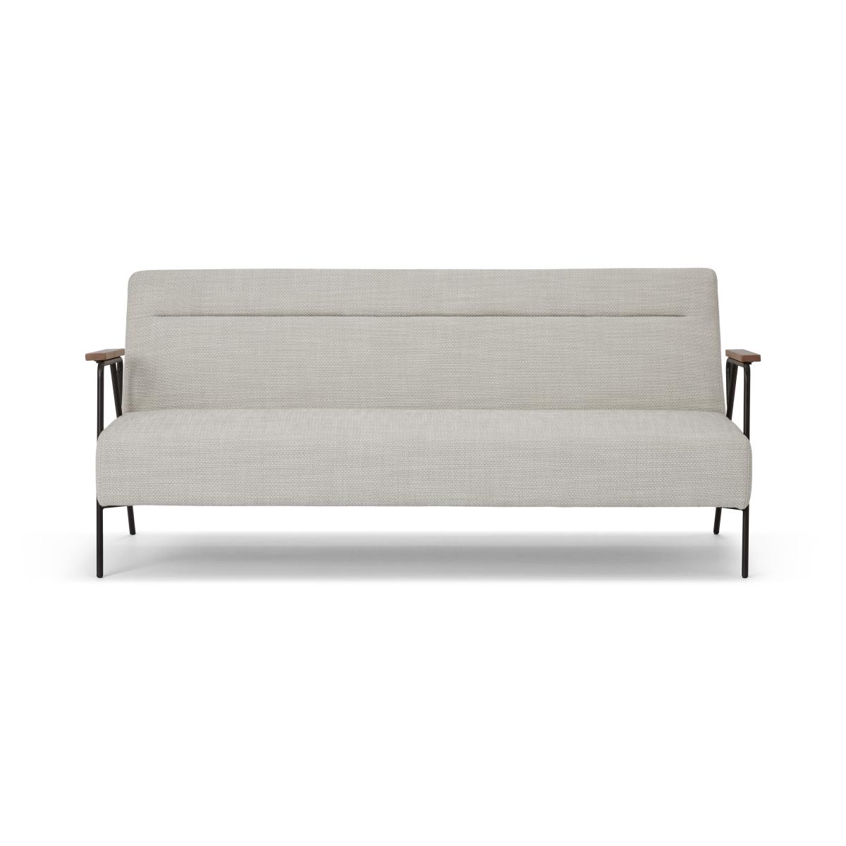 Merle Click Clack Sofa Bed, Ecru Loop Textured Boucle – image 2