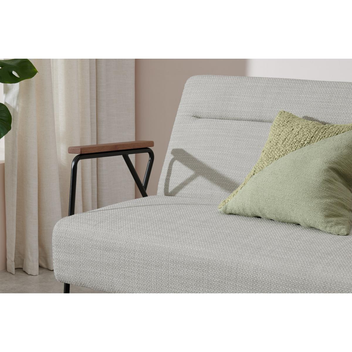 Merle Click Clack Sofa Bed, Ecru Loop Textured Boucle – image 5