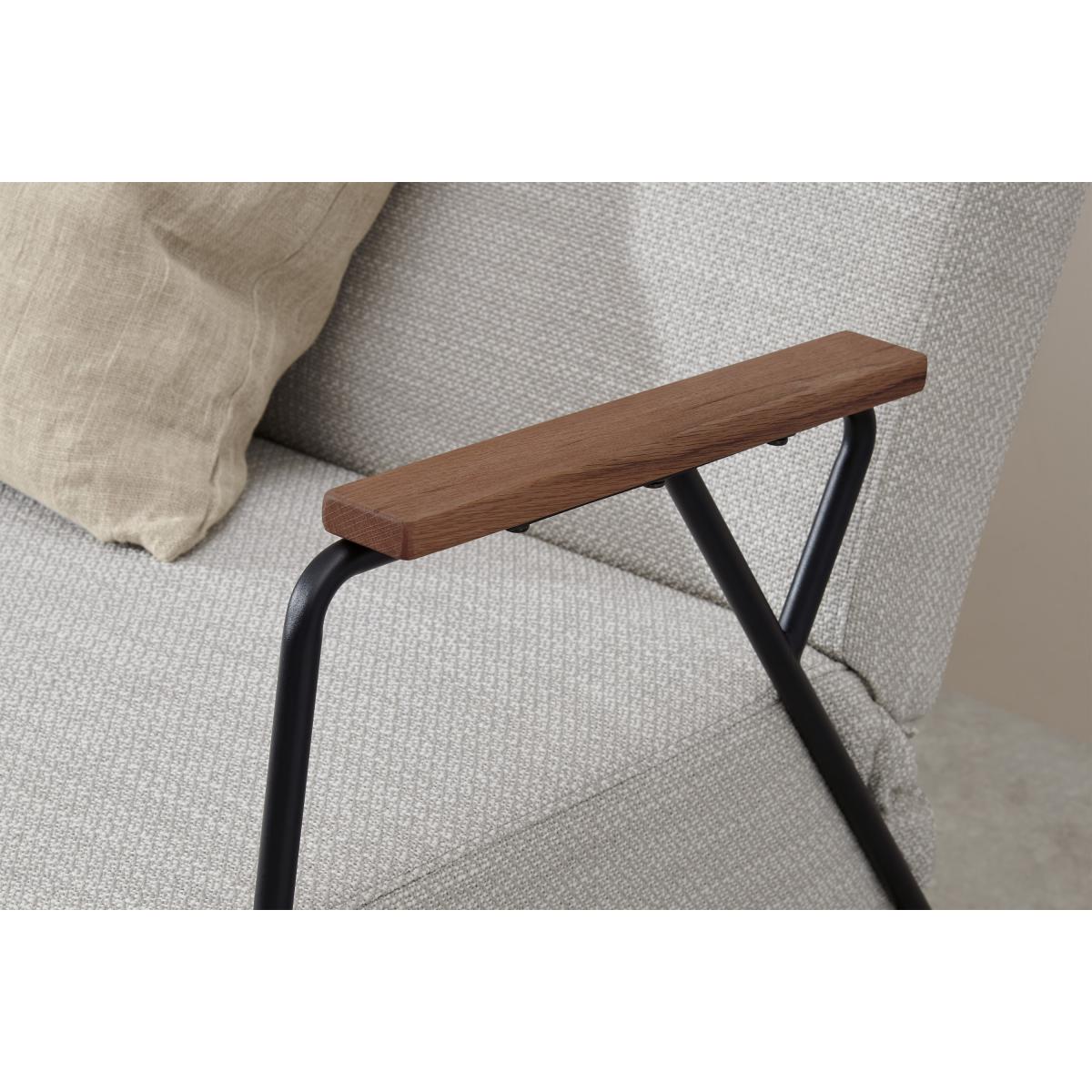 Merle Click Clack Sofa Bed, Ecru Loop Textured Boucle – image 7