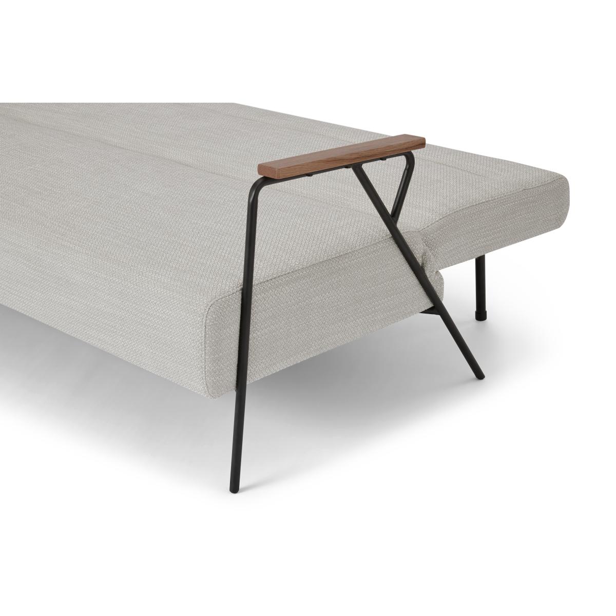 Merle Click Clack Sofa Bed, Ecru Loop Textured Boucle – image 9