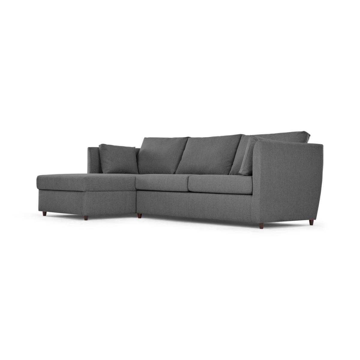 Milner Left Hand Facing Corner Storage Sofa Bed with Memory Foam Mattress, Night Grey   – image 3