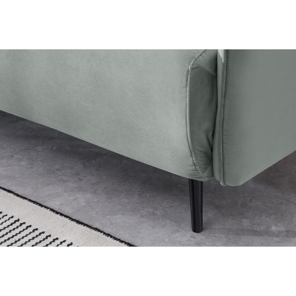 Hettie Large Double Sofa Bed, Ice Blue Velvet – image 7