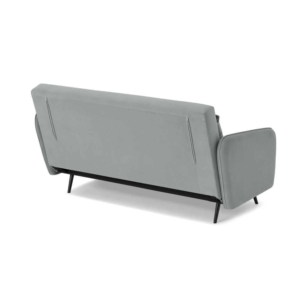 Hettie Large Double Sofa Bed, Ice Blue Velvet – image 8
