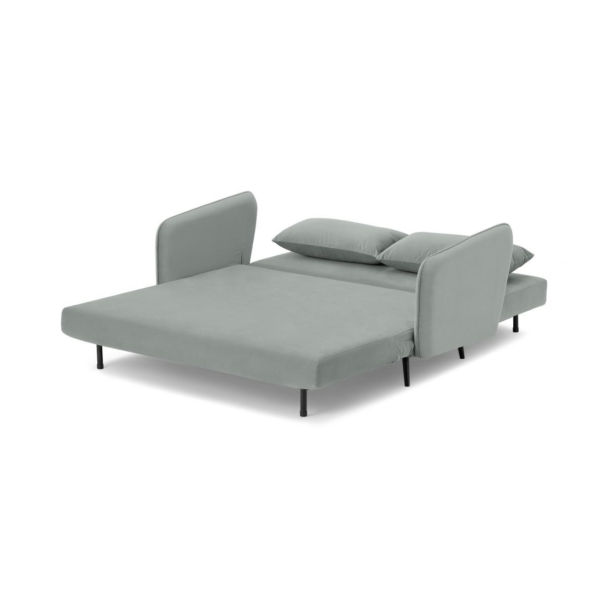 Hettie Large Double Sofa Bed, Ice Blue Velvet – image 9